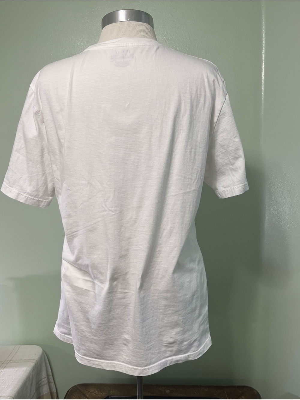Ralph Lauren White 'Paris Bear' Graphic Crewneck Cotton Boys T-Shirt (18-20) - Picture 3 of 10
